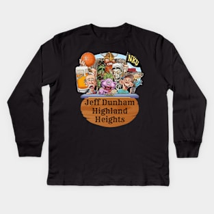 Jeff Dunham Highland Heights Kids Long Sleeve T-Shirt